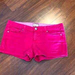 Paige premium denim shorts.